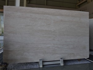 แผ่นหินอ่อน UnionStone Super White Travertine สำหรับตกแต่งผนังและปูพื้นแบบโมเดิร์น ขัดเงา เหมาะสำหรับตกแต่งภายในบ้านพักอาศัย รับประกัน 1 ปี - Product Image 2