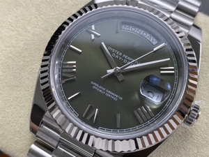 นาฬิกาข้อมือผู้บริหาร รุ่น Super Quality Waterproof Mechanical 228-236 ขนาด 40 มม. ผลิตโดย ARF Factory ตัวเรือนเหล็ก 904L กลไก VR3255 หน้าปัดสีเทาพร้อมแสดงวันที่ - Product Image 3
