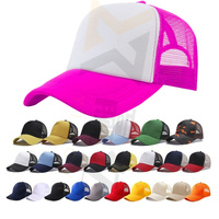 Paling Laris topi Trucker bisbol Pria 5 Panel Suede desain Logo bordir kustom keren mode topi Trucker mirip dengan La