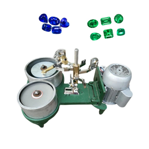 Machine à polir les pierres précieuses 8 pouces + 6 pouces, outil de facettage à vitesse fixe, équipement de facettage à double tête - Product Image 1
