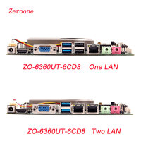 Carte mère ITX 17x17cm Intel Core I5 6360U Processeur intégré Graphiques intégrés Double canal DDR4 pour ordinateur de bureau