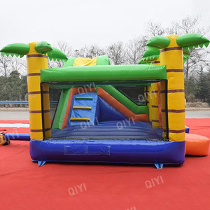 Rebote Coco Palma Tigre Animal Cuadrado Salto Gorila Inflable Rojo Enorme Para Niños - Product Image 5