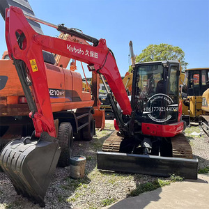 Mini-excavatrice sur chenilles d'occasion Kubota U55 U30 U35 de 5 tonnes, modèle KX163, origine Japon, avec moteur et composants PLC. - Product Image 1