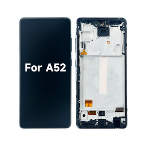 Accesorios para Móviles, Pantalla Táctil para <span class=keywords><strong>Samsung</strong></span> A52 A52S A52 5G <span class=keywords><strong>A526</strong></span> A528 con Marco, Pantalla OLED para Repuesto y Reparación - Product Image 1