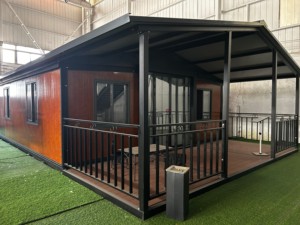 Casa Contenedor Expandible Plegable Prefabricada Móvil de Lujo de 40 pies y 20 pies, 3 Dormitorios, para <span class=keywords><strong>Venta</strong></span> de <span class=keywords><strong>Apartamentos</strong></span> u Hoteles - Product Image 4