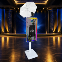 Photomaton professionnel DSLR avec écran tactile tout-en-un de 21,5 pouces et logiciel gratuit pour les entreprises d'événements
