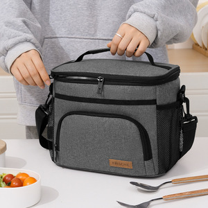 Frische Insulated Lunch Bag 9L Large Capacity Shoulder Cooler For Work Outdoor Picnic - Product Image 3