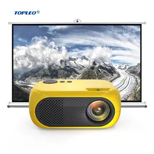 Topleo Home Theater Movie Portable Mini Projector Lcd For Smart Phone Android Business Lcd Projector Home Film Mini Projector