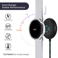Chargeur de montre sans fil pour Samsung Galaxy Watch 7 Ultra 6 5 Pro 5/4/3 Active 2/1Gear Sport/S3 Station de charge portable