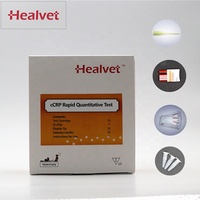 Test Healvet Test Vet CRP de bonne qualité, réactifs félin/canin, bandelettes de diagnostic vétérinaire pour animaux, protéine C-réactive canine, animaux de compagnie