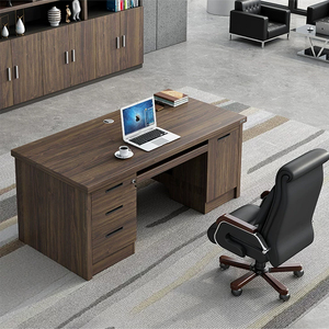 <span class=keywords><strong>Bureau</strong></span> de direction en bois avec tiroirs et armoire, <span class=keywords><strong>bureau</strong></span> <span class=keywords><strong>informatique</strong></span> moderne de luxe pour le <span class=keywords><strong>bureau</strong></span> à domicile - Product Image 3