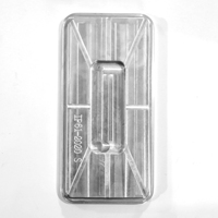 Moule de sublimation 3D 2-en-1 pour coque de téléphone iPhone/Samsung S26 S25 S24, moule en aluminium pour transfert thermique de coque arrière de téléphone portable, gabarits métalliques