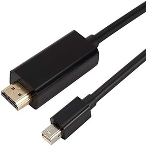 <b>Mini</b> Dp To Hdmi Cable 1080P High Definition Adapter For <b>Laptop</b> 1.8M Length PVC Material Plug In Connection - Product Image 4