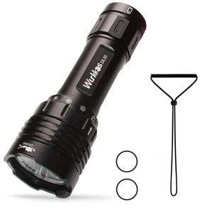 <span class=keywords><strong>Wurkkos</strong></span> DL30 3600lm longue lumière de plongée IPX8 torche sous-marine étanche 21700 lampe de poche LED puissante pour la plongée - Product Image 1