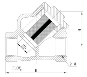 Filtro criogenico a bassa pressione DGF15/25B (ottone/acciaio inossidabile) per la prevenzione dell'ingresso di contaminanti nei <span class=keywords><strong>gas</strong></span> industriali e medicali - Product Image 3