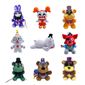 Cpc Fnaf peluche jouet cinq nuits à Freddy <span class=keywords><strong>Funkin</strong></span> patron peluche poupée Fazbear ours Foxy lapin Bonnie Chica Peluche Juguetes cadeau - Product Image 2