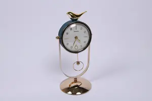 Aspire sıcak satış kapalı sessiz pil işletilen Metal dekoratif avrupa endüstriyel Vintage büyük ferforje duvar saati
