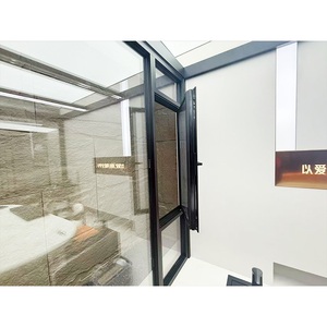 Fenêtres et portes en aluminium à rupture de pont thermique DERCHI avec verre feuilleté, résistantes aux ouragans, insonorisées, fenêtres panoramiques sur mesure - Product Image 2