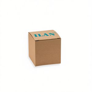 Scatola in Carta Kraft Ilan 10x10x10 Cm Pieghevole per Confezioni Regalo e Conservazione - Product Image 1