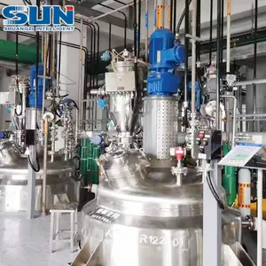 Резервуар химического жидкого реактора, Полная производственная линия с автоматической системой управления