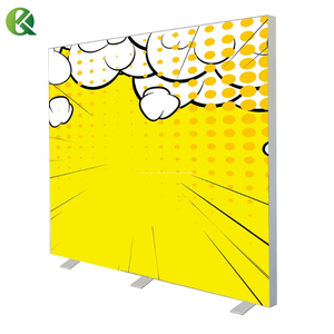 High Visibility Free Standing <strong>LED</strong> Advertising <strong>Light</strong> Box Fabric <strong>Display</strong> with Aluminum Free Stand for Exhibition - Product Image 1