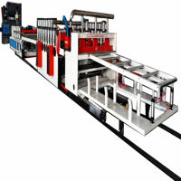 Machine à fabriquer des panneaux en mousse WPC, machine de fabrication de panneaux, machine à fabriquer des panneaux en mousse WPC/PVC