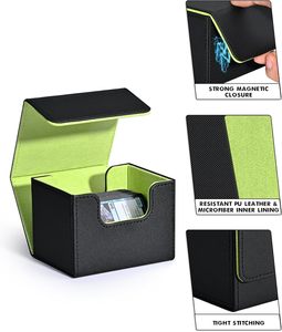 Caja de Almacenamiento de Alta Calidad con Tapa de Cuero PU, Solución Premium para Tarjetas Coleccionables, Regalo Exclusivo - Product Image 5
