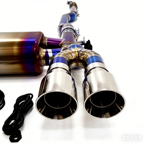 Sistema de escape Valvetronic de titanio con conexión por tornillos para BMW <span class=keywords><strong>Mini</strong></span> <span class=keywords><strong>Cooper</strong></span> <span class=keywords><strong>2018</strong></span>-2024, modificación del tubo de escape del coche - Product Image 3