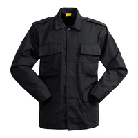 Uniforme tactique BDU de couleur camouflage noir