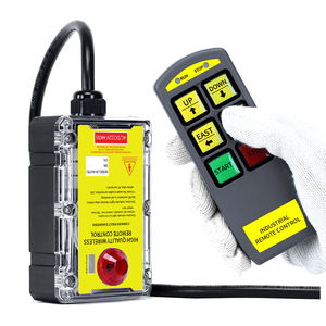 รถเครนกันแรงกระแทก4ปุ่มสำหรับอุตสาหกรรม ML-4AS รีโมทคอนโทรลวิทยุพลาสติกกันน้ำทนทานสำหรับ AC220v 380โวลต์36โวลต์ DC12v 24โวลต์ - Product Image 2