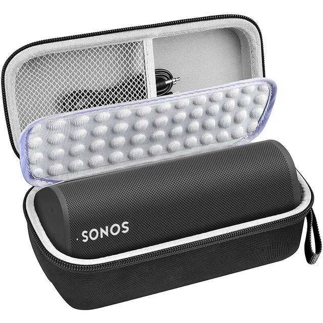 Speaker Case for DOSS SoundBox Pro IPX5 Portable Wireless Speaker V4.2/ Touch V4.0 Speakers, Travel Carrying Protective EVA case