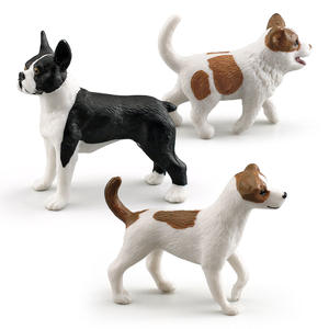 Simulado Jack <span class=keywords><strong>Russell</strong></span> Terrier cachorro Boston Terrier Bulldog francés Lobo perro mascota perro Animal modelo ornamento - Product Image 5