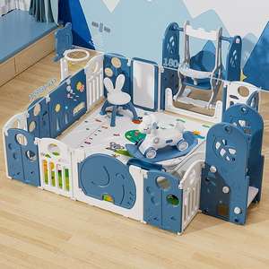 <span class=keywords><strong>Parc</strong></span> pour <span class=keywords><strong>bébé</strong></span> <span class=keywords><strong>pliable</strong></span> de sécurité, design moderne, usage domestique et commercial, prix d'usine - Product Image 2