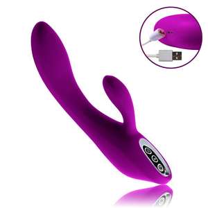 Vibrator Dildo Bentuk Hiu Tanpa Suara 10 Frekuensi Tongkat Stimulasi Vagina Pemijat Klitoris Anal Plug untuk Wanita Masturbasi Mainan Seks - Product Image 2