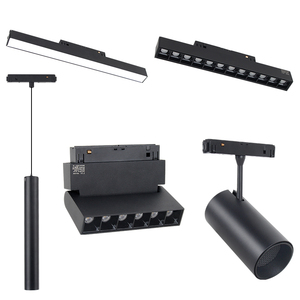 Nouveau système de rails magnétiques pour éclairage d'intérieur, <span class=keywords><strong>luminaire</strong></span> de plafond, Spot lumineux à led, nouveauté, - Product Image 1