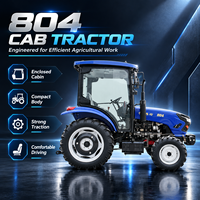 Offre Spéciale – Tracteur Agricole Compact 70-80 CV avec Cabine et Pneus Larges, Conforme EPA, pour Jardin, Pelouse et Ferme