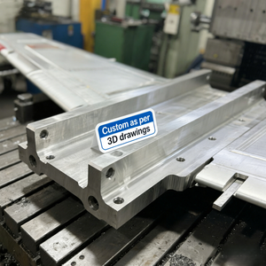 Services de traitement sur mesure de pièces détachées CNC en aluminium anodisé pour équipements industriels de grande taille, usinage sur mesure en acier inoxydable - Product Image 2