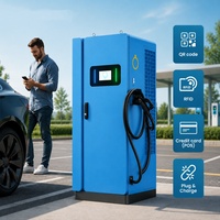 Nouvelle station de recharge intelligente FRD 180 kW DC EVSE CCS2 à double connecteur avec OCPP 1.6/2.0 et 4G/Ethernet pour centre commercial CE