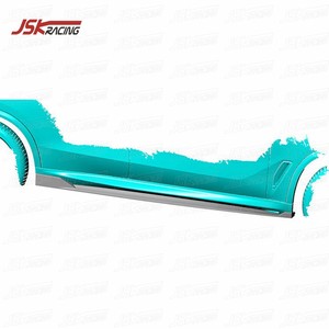 Jupes latérales en fibre de carbone de style JSK pour 2019-2021 <span class=keywords><strong>BMW</strong></span> Série X X5 G05 <span class=keywords><strong>M</strong></span> <span class=keywords><strong>Sport</strong></span> - Product Image 3