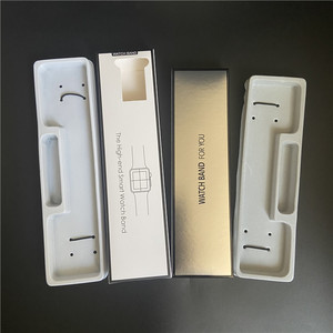 Tùy chỉnh cao cấp giấy xem ban nhạc bao bì Dây đeo đồng hồ bao bì hộp có thể tái chế giấy Quà Tặng thép dây đeo đồng hồ gói hộp - Product Image 1