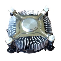 Meilleurs ventilateurs de refroidissement pour PC à profil bas avec dissipateur thermique et support de montage pour processeur Intel Lga775 115 1150 1151 1155 1156 115 1200 Ventilateur d'air pour processeur