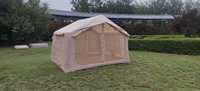 En stock Tente gonflable Oxford à ouverture rapide et automatique, imperméable, Barraca Inflavel, un salon, deux chambres à coucher, Aufblasbares Zelt