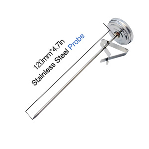 Thermomètre de cuisson professionnel Proins avec tige en acier inoxydable de 30 cm pour viande, barbecue, confiserie - Product Image 5