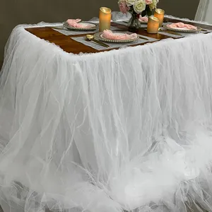 TC091 abito da sposa cenerentola gonna tavolo decorazioni di nozze