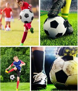 Soccer <b>Training</b> <b>Balls</b> for Kids Youth Adults-Bulk Purchase of 3/4/5 Sizes Pump Needle Large Favorably for General Common <b>Training</b> - Product Image 6