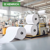 Papier toilette en rouleau mère, matière première essentielle pour la fabrication de papier hygiénique, indispensable pour les toilettes quotidiennes