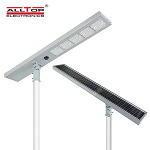 ALLTOP China Hersteller Outdoor Aluminium Mppt Solar laderegler All In One 60W 120W 180W 240W LED Solar Straßen laterne