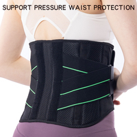 Ceinture de soutien lombaire pour l'exercice physique, soutien de la colonne vertébrale, élastique et réglable, pour la vie quotidienne et l'exercice