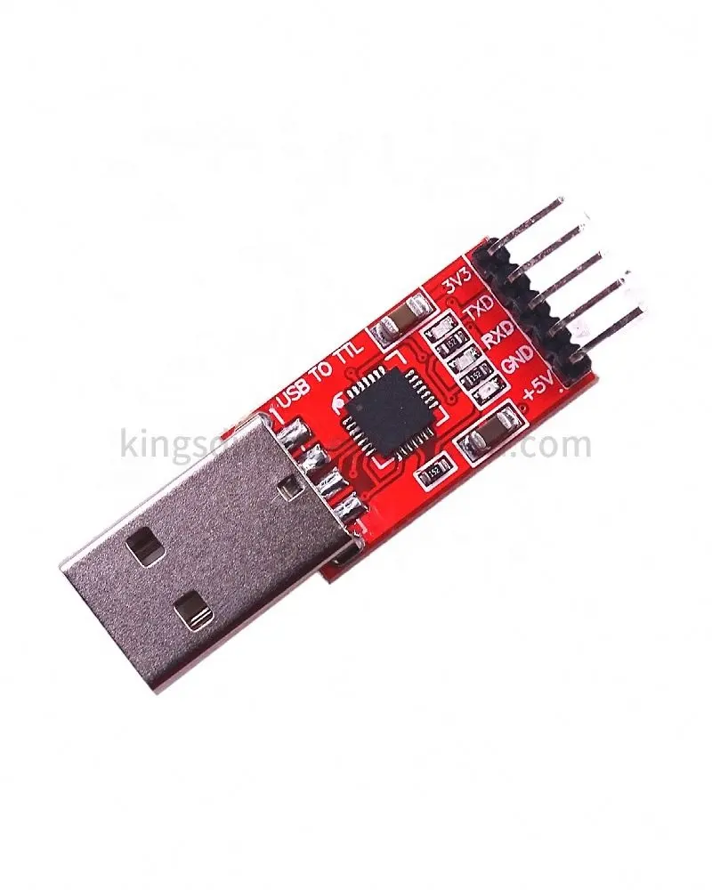 SRUIS CP2102 모듈 USB에서 TTL 직렬 UART STC 다운로드 케이블 PL2303 슈퍼 브러시 라인 업그레이드 레드