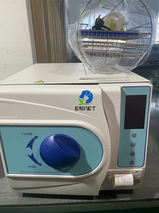 Eurpetポータブル獣医歯科用オートクレーブ機械クリニック獣医用18リットル10l歯科用オートクレーブ